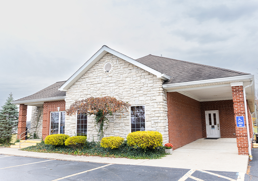 Exterior of Peebles Ohio dental office