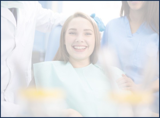 Waverly new dental patient smiling in dental chair